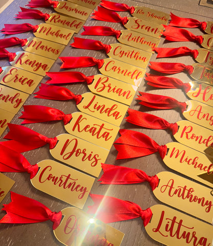 Personalized Acrylic Name Tags